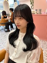 ボタン シブヤ(VOTAN SHIBUYA)&nbsp;韓国ヘア/前髪あり/くびれヘア/顔まわりカット