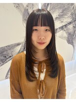リルーム 伊勢崎店(Re:room) ザクザクレイヤーカット/ウルフレイヤーロング/秋色