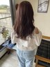【おすすめNo1】カット＋ケアカラー＋超音波コアミーTR￥16,000→￥12,800