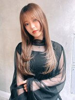 【ARTE表参道/青山】小顔レイヤー×シアベージュ