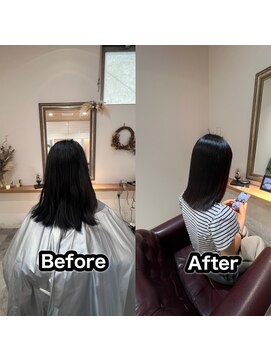 ベルラ(BeLuRA) 矯正かけても数日経つと広がってました。