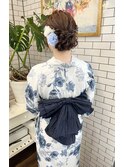 ＊THE  RIRE.  浴衣ヘアアレンジ＊