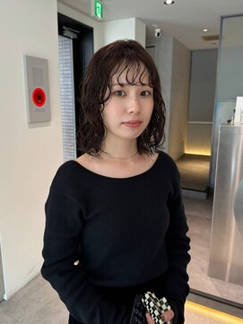 シンシェアサロン 原宿店(Qin shaire salon) 伸ばし中にもってこいミディアムパーマ