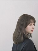 前髪/こなれミディ/イメチェン/ボブヘア/表参道 