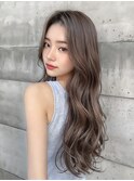 顔周りレイヤー/ブリーチ/ハイトーン/韓国/髪質改善パーマ