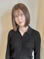 ルートヴィッヒ(Ludwig)&nbsp;切りっぱなしショートボブ×まろみベージュ