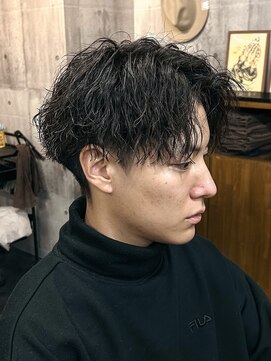 メゾンフォーメン トアロード(Maison for men TorRoad) 縦落ちツイスパ/色気パーマ【榎本理騎】