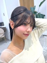 アマトウキョウ アユンチェ(AMA TOKYO×AYUNCHE)&nbsp;韓国ヘア　2wayバング  レイヤーカット くびれヘア  顔周り/