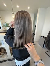 スコヘアー(suco hair) ダブルカラーグレー