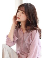 ビューティーアンドフリーハコ(Beauty&Free HACO)&nbsp;韓国風巻き/フェイスレイヤー/無造作セミロング