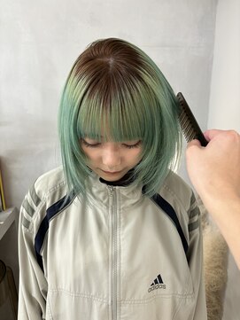 シーンヨコハマ 横浜店(SCENE yokohama) ハイトーン / ボブ