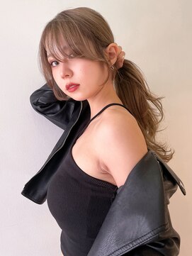 ジーナリア(Xena ria) 《袴田》2way前髪　シースルー　顔周りカット