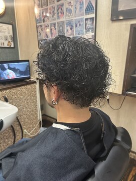 コダマ 大泉学園店(KODAMA) 野暮ったさを残した無造作スパイラルパーマ