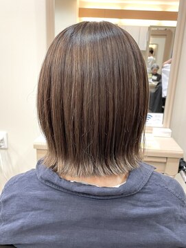 アルターリール(aL ter Rire) くびれヘア/アプリコットオレンジ/ハイライトカラー/中村郁未