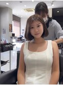 ふんわり内巻きボブ