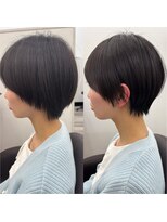 ムー(muu)&nbsp;小顔ショートスタイル【高崎/高崎問屋駅】
