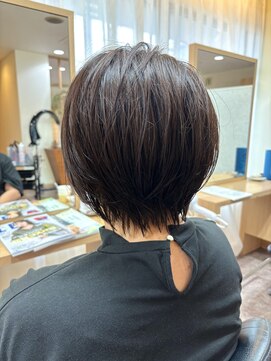 エピ 余戸店(epi) ニュアンスパーマで圧倒的艶ショートボブ