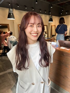 オリ(oli) ブリーチなしレッドブラウン