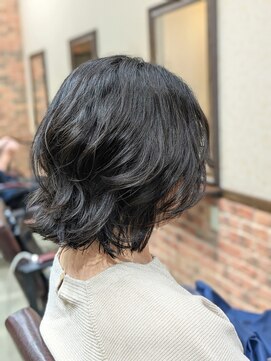 グレイス(gRace) ボブ／パーマ／コテ巻き風