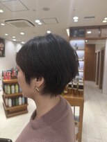 ピークアブー アヴェダ アトレ恵比寿(PEEK-A-BOO AVEDA)&nbsp;ショートボブ/丸みショート/ショートカット/30代ヘア/40代ヘア