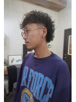 ロム 札幌大通(LOM)&nbsp;メンズマレットパーマ【札幌】