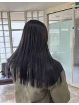 ハロヘアー(halo hair) 透明感グレージュ!