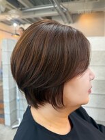 ルーファス 恵比寿 渋谷(Ruufus)&nbsp;40代50代60代  大人髪質改善ツヤサラショート 2605