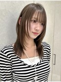 ボブ/ハッシュカット/ヘアセット/ミディアムレイヤーカット/渋谷