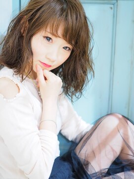 リリー(Lily) 【Lily】小顔効果のアンニュイボブ　にゃんにゃんver.