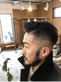 外国人風刈り上げスタイル