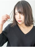 外ハネって、ゆるっとsimpleな可愛さ。