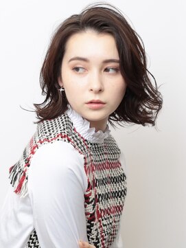 ピークアブー アヴェダ アトレ恵比寿(PEEK-A-BOO AVEDA) 外ハネボブ×アッシュブラウン　恵比寿　渡邉