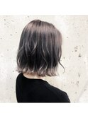 フォギーベージュ_波ウェーブ_耳かけ