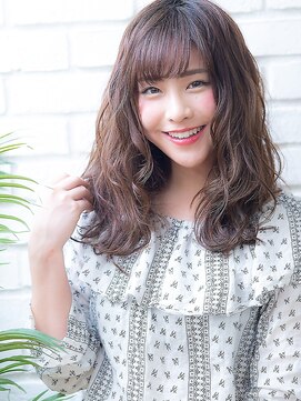 オーブ ヘアー ブランコ 久米川店(AUBE HAIR Blanco) ふんわり*束感パーマ