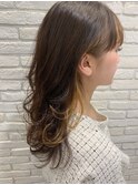 [OCEAN Hair&Life藤原純] イヤリングカラー☆デザインカラー☆