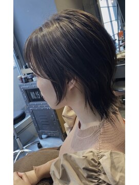 インス(ensue) 京都 ウルフスタイル☆大人可愛いシークレットハイライト♪ 中島