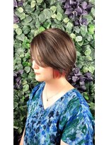 ビューティドレッセヤマノ 池袋パルコ(Beauty Dresse YAMANO)&nbsp;【インナーカラー】ショートに映えるインナーカラー