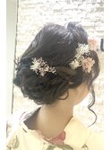 浴衣アップスタイル・ヘアセット