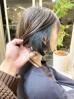 シンク オモテサンドウ(sync omotesando)&nbsp;サファイアブルーインナーカラー