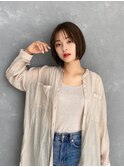 ナチュラルミディアムボブ【RED】本厚木