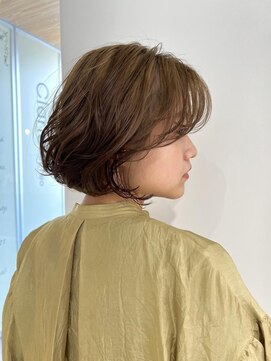 クラリス バイネオ 武蔵小杉(Claris by neo) くしゃっとラフな大人ボブ