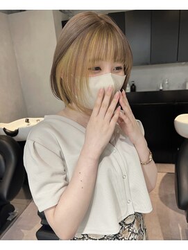 クペウ(cope'u) フェイスフレーミング 黄色 yellow