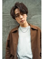 【loki】メンズマッシュ×ブラウン