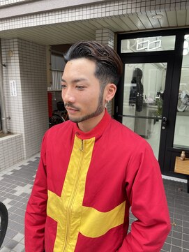 ウェルネス(Wellness) スキンフェードツイストスパイラルツーブロックマッシュ75