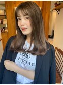 [Garland/表参道]透明感カラー/ライトブラウン/大人かわいい