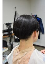 パーマ屋カラフル&nbsp;縮毛矯正で作るツーブロックマッシュ