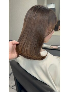 スラッシュ(SLASH) 髪質改善/グレージュ/透明感カラー/ナチュラル/