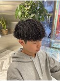 ツイストスパイラル 波巻きパーマ スパイラルパーマ