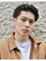 フランクスバーバー アンド ビアークラブ(FRANK'S BARBER and BEER CLUB) ワイルドアップバング刈り上げツーブロックオールバック