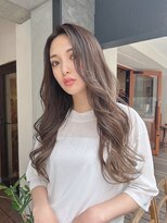 ルービック バランス 天王寺(Rubik's×Balance)&nbsp;デジタルパーマ/グレージュ/ゆるふわ/くびれ